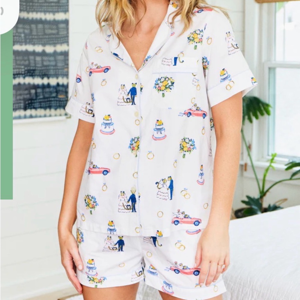 NWT Printfresh "Happily Ever After" Short Set